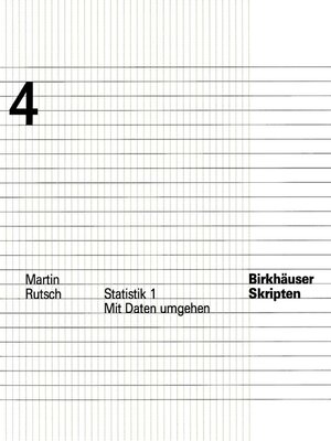 cover image of Statistik 1